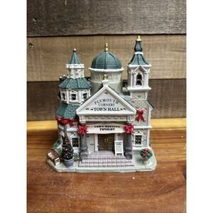 Lemax Plymouth Corners Town Hall 65368 Christmas
